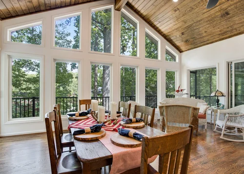 Lake home remodel on Lake Keowee