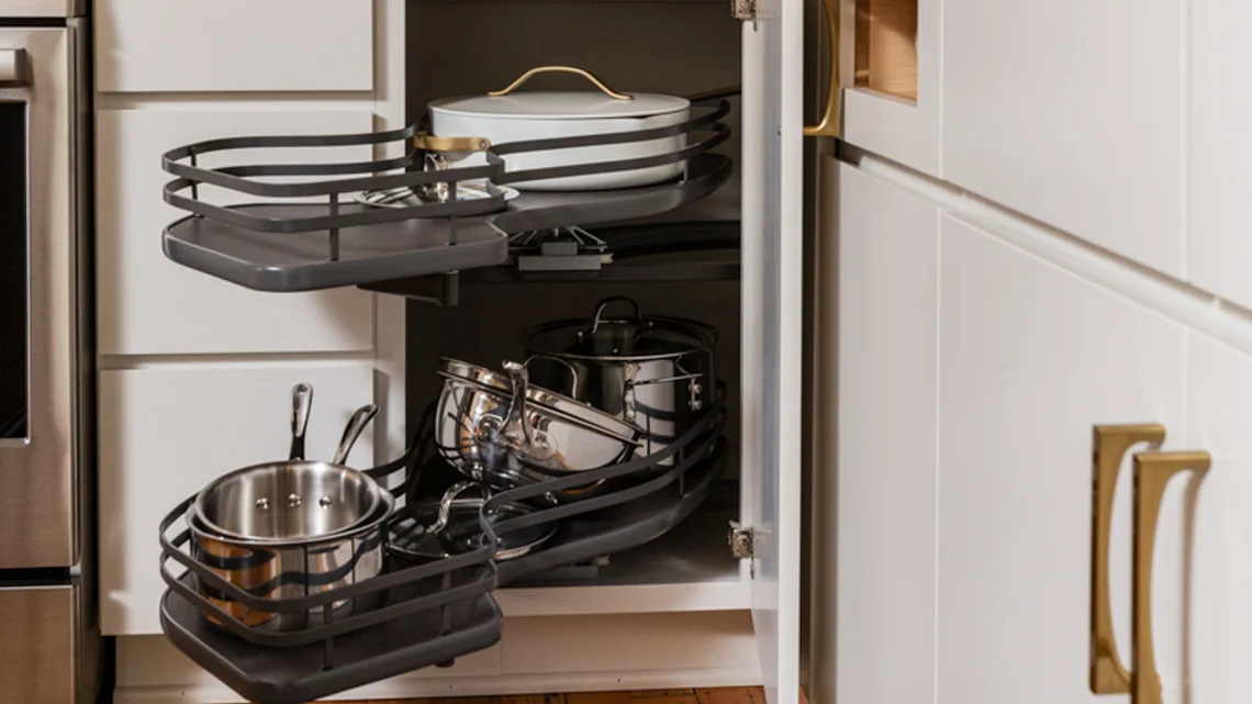 Greenville condo remodel storage features