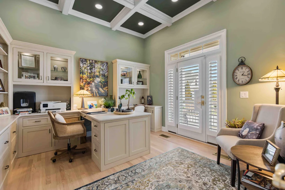 Design upgrade with custom ceiling details