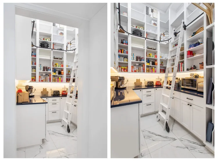 Luxury butler’s pantry for a custom kitchen design