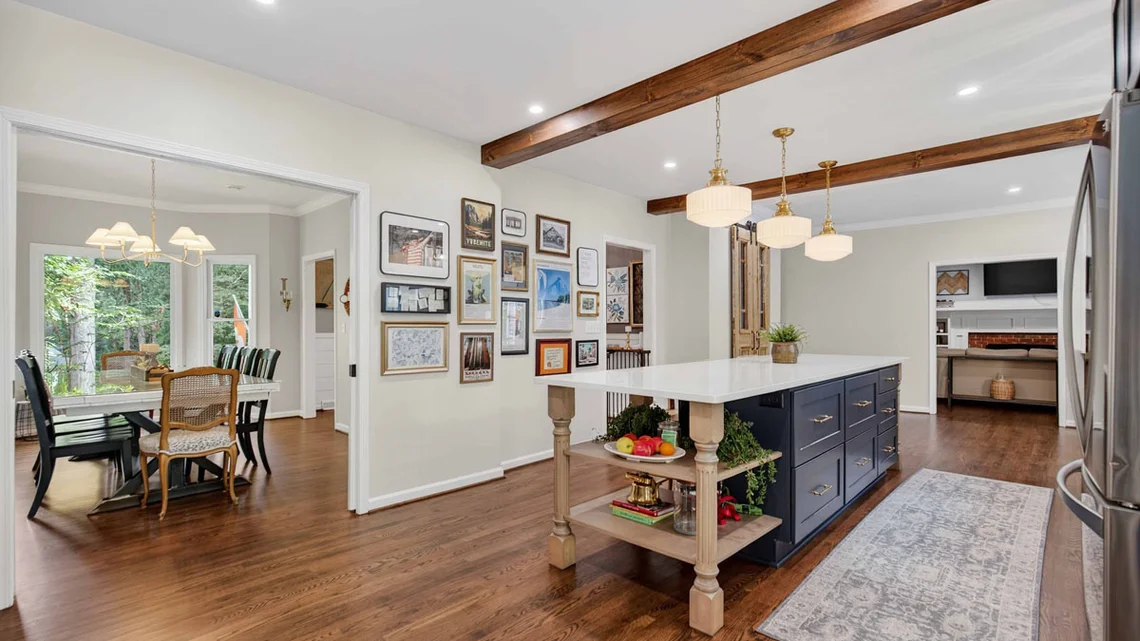 Easley kitchen remodel after