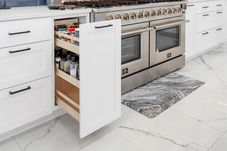 Smart kitchen storage hacks for a luxury custom kitchen in greenville sc